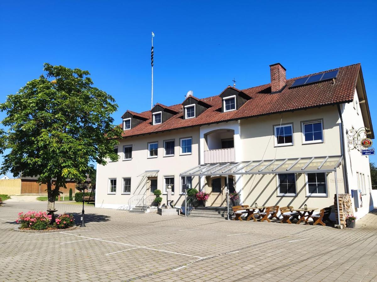 Landgasthof Braun Hotel Mindelstetten Exterior photo